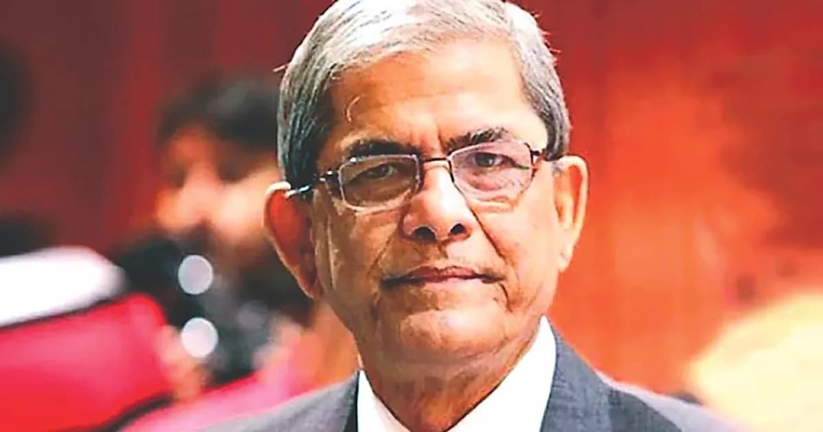 মির্জা ফখরুল হতে যাচ্ছেন বিএনপির রাষ্ট্রপতি প্রার্থী, দল ও সরকারের তিন পদে সম্ভাব্য উত্তরসূরি কারা