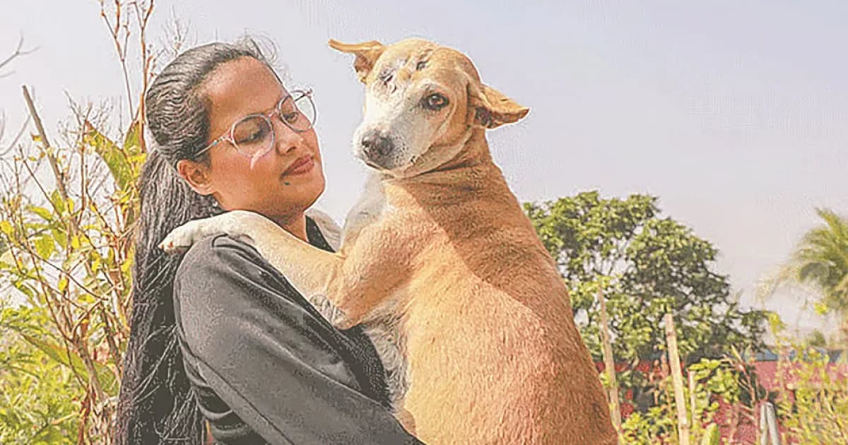 মুখভঙ্গি দেখে মানুষের 
সুখ-দুঃখ বোঝে কুকুর