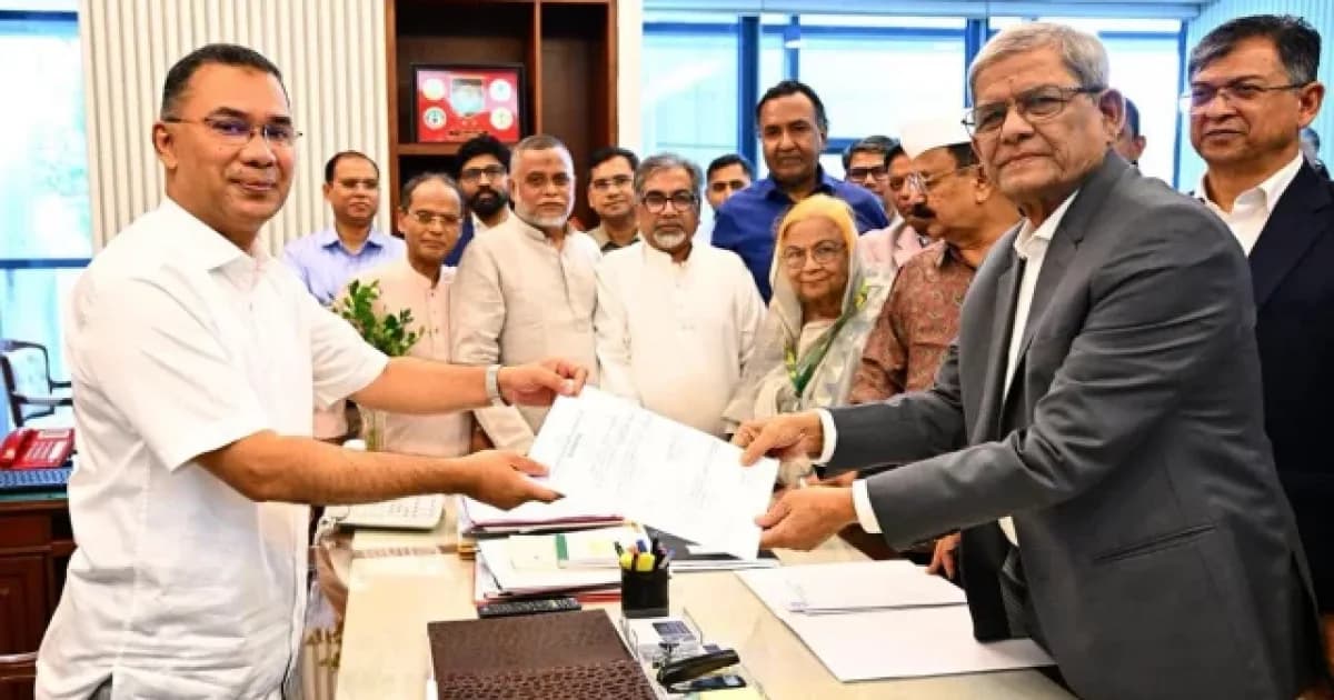 রাষ্ট্রপতি পদে বিএনপির প্রার্থী মির্জা ফখরুল,দলীয় পদ থেকে পদত্যাগ