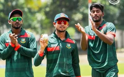 আবারও পারভেজের ৫ উইকেট, সিরিজ বাংলাদেশের যুবাদের