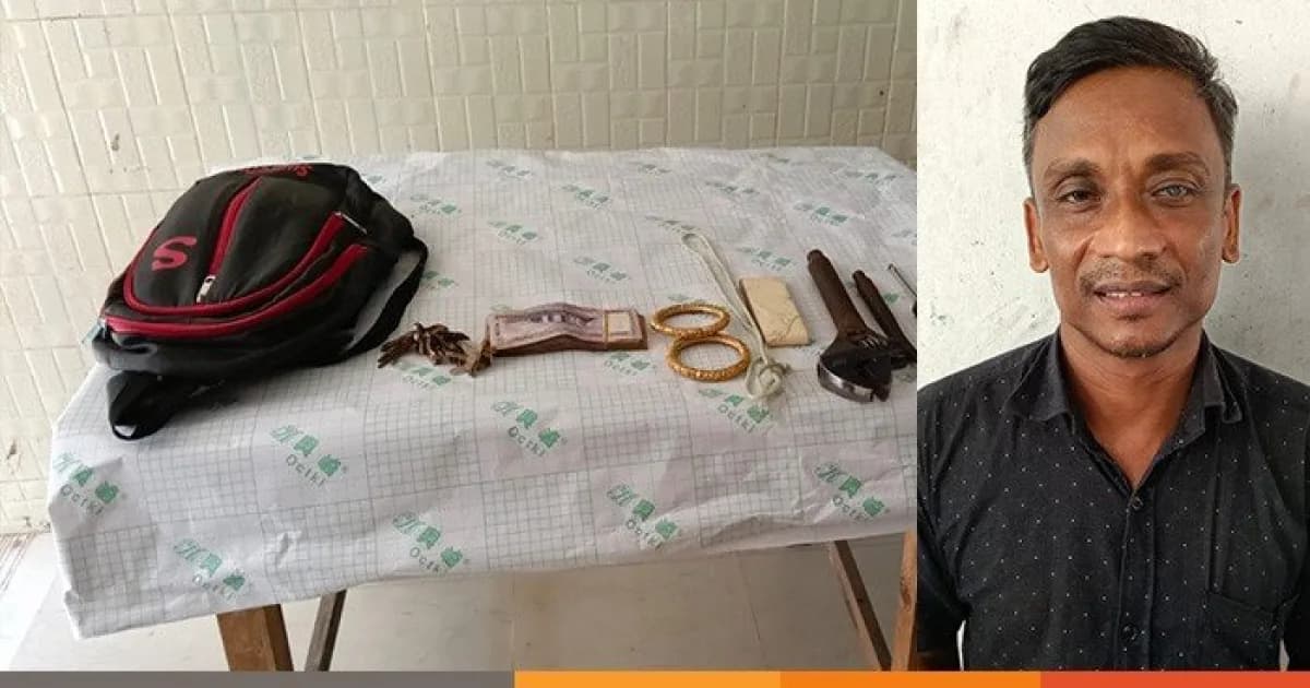 সিরাজগঞ্জে গৃহবধূর হাত-মুখ বেঁধে টাকা ও স্বর্ণালংকার লুট, ডাকাত রোকন গ্রেফতার