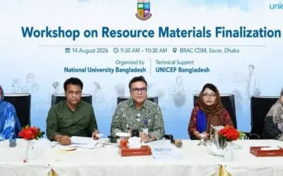 আধুনিক রিসোর্স বুক ও ডিজিটাল কনটেন্ট চূড়ান্ত করছে জাতীয় বিশ্ববিদ্যালয়