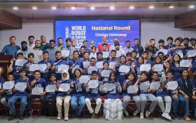ওয়ার্ল্ড রোবট অলিম্পিয়াড বাংলাদেশের জাতীয় পর্ব অনুষ্ঠিত  