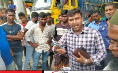 জরিমানা দিয়েই ফের অবৈধ লোড-আনলোড,প্রশাসনের সক্ষমতা নিয়ে প্রশ্ন ?