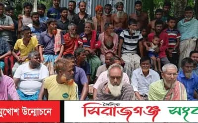 সিংড়ায় জমি সংক্রান্ত বিরোধের জেরে সালিস অমান্য করে মাতব্বরদের নামে মামলা