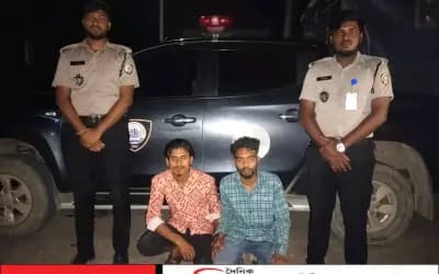কাজিপুরে গাঁজা সেবনের দায়ে দুইজনকে কারাদণ্ড