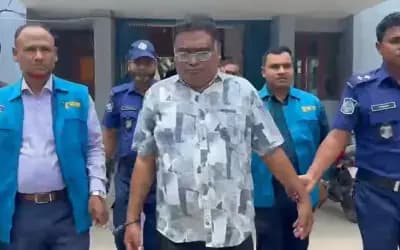 শাহজাদপুরের পিআইও আবুল কালাম আজাদ দুর্নীতির মামলায় আটক