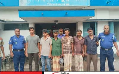 শাহজাদপুরে ইয়াবা,হিরোইনসহ ও অনলাইন জুয়াচক্রের সদস্যসহ গ্রেফতার ৪