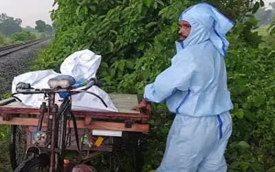 জামতৈল ট্রেনের ধাক্কায় অজ্ঞাত নারীর মৃত্যু!  