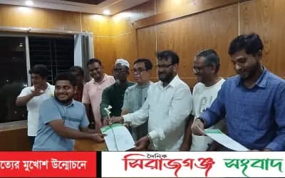 সিরাজগঞ্জ প্রেসক্লাবে ৩৫ নতুন সদস্যকে বরণ,সততা ও দায়িত্বশীলতার সঙ্গে সাংবাদিকতার আহ্বান