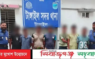 টাঙ্গাইলে পুলিশের অভিযানে গ্রেপ্তার ৪২,ইয়াবা-গাঁজাসহ মাদক উদ্ধার