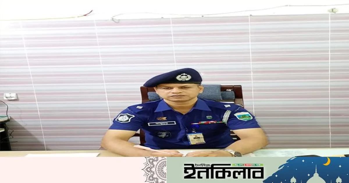 শাহজাদপুর থানার নবাগত ওসি আসলামের যোগদান