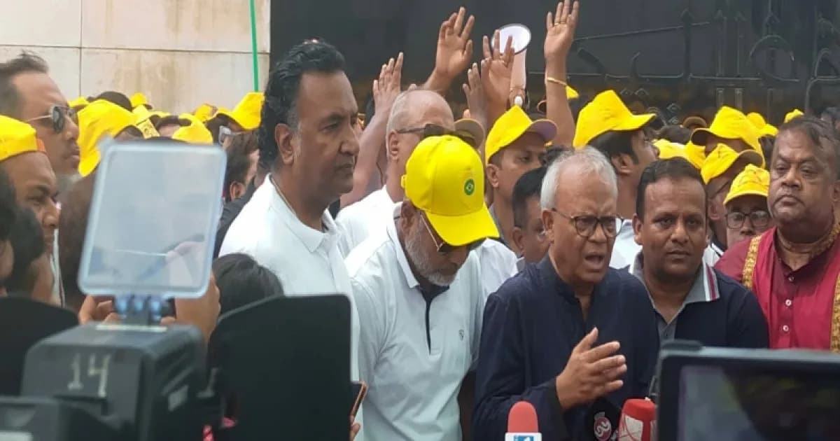 স্বার্থ থাকলে ভারতের সঙ্গে এগোবে না বাংলাদেশ: রিজভী