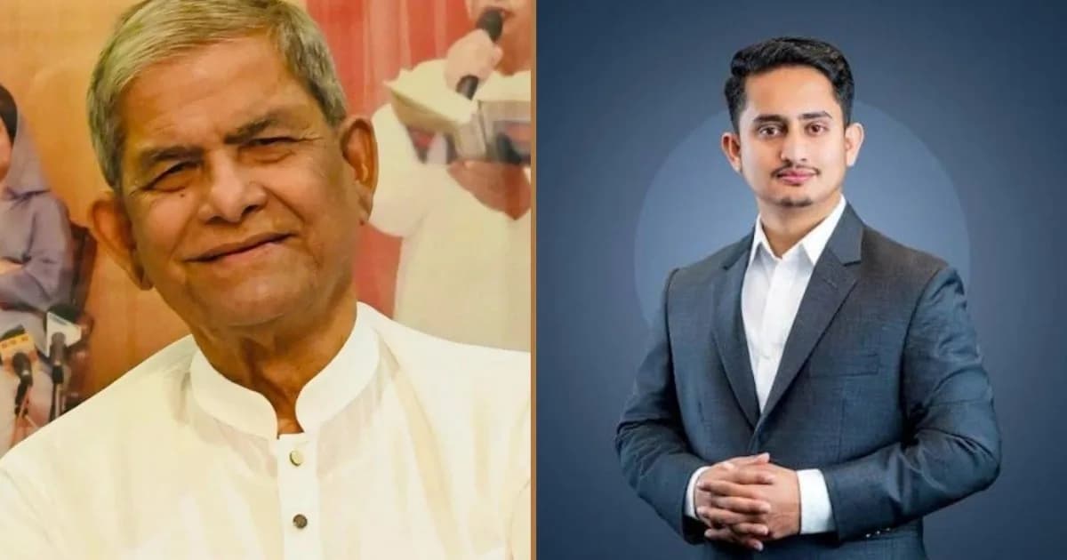 মধ্যরাতে মির্জা ফখরুলের আবেগঘন পোস্ট, কমেন্টে যা লিখলেন সারজিস 