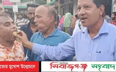 মির্জা ফখরুল ইসলাম রাষ্ট্রপতি,ঠাকুরগাঁওয়ে আনন্দের বন্যা