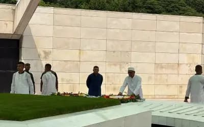 জিয়াউর রহমান, খালেদা জিয়ার সমাধিসৌধে নবনির্বাচিত রাষ্ট্রপতির শ্রদ্ধা