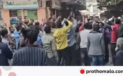 শাহজাদপুরে বিএনপির দলীয় কার্যালয়ে প্রবেশ করা নিয়ে দুই পক্ষের সংঘর্ষ, আহত ২০