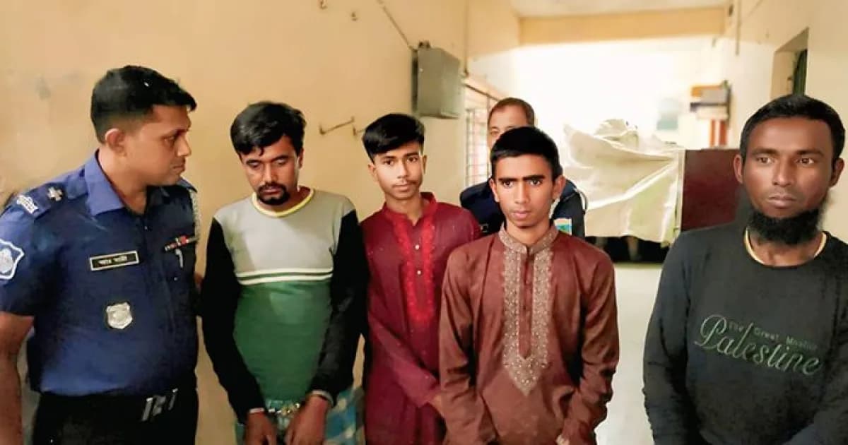 শাহজাদপুরে সাত সাংবাদিকের ওপর হামলা, তিন আসামি কারাগারে