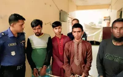 শাহজাদপুরে সাত সাংবাদিকের ওপর হামলা, তিন আসামি কারাগারে