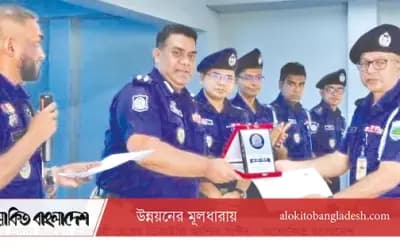 সিরাজগঞ্জে ১৬ পুলিশ সদস্য পুরস্কৃত