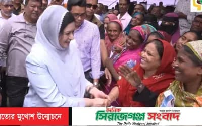 ছানি অপারেশন ক্যাম্প পরিদর্শন করেছেন ডা. জুবাইদা রহমান