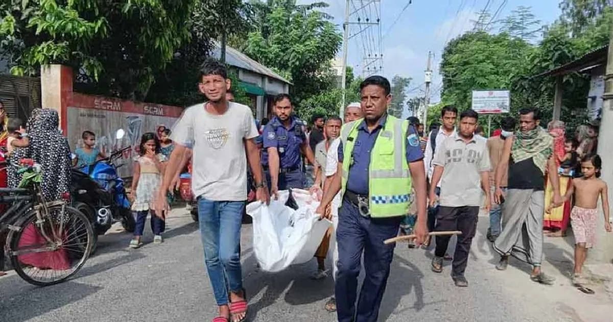 ট্রাকচাপায় প্রাণ গেলো শিক্ষকের