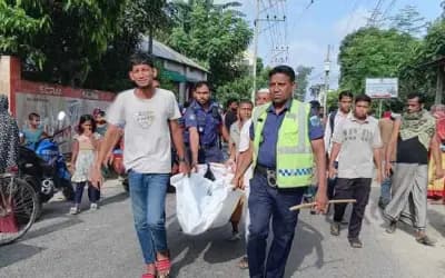 ট্রাকচাপায় প্রাণ গেলো শিক্ষকের