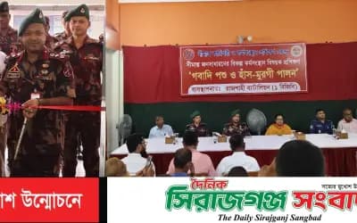 সীমান্তবর্তী যুবকদের আত্মনির্ভরশীল করতে বিজিবির প্রশিক্ষণ