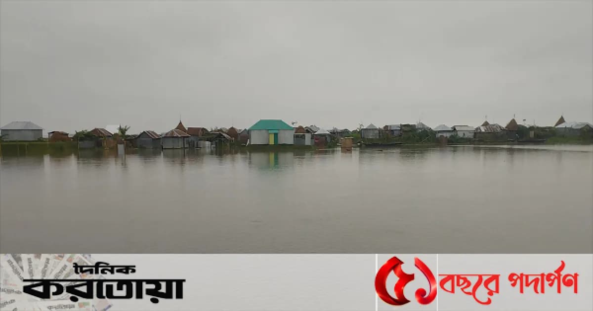 সিরাজগঞ্জের শাহজাদপুরে যমুনা নদীতে ভাঙন অব্যাহত