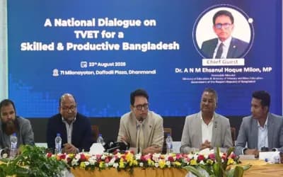 জনসংখ্যাকে জনসম্পদে রূপান্তরে কারিগরি শিক্ষায় গুরুত্ব শিক্ষামন্ত্রীর
