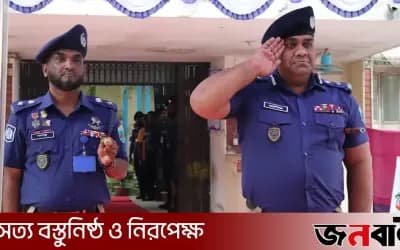 সিরাজগঞ্জে ডিআইজি আশিক সাঈদের দুই দিনের বার্ষিক পরিদর্শন