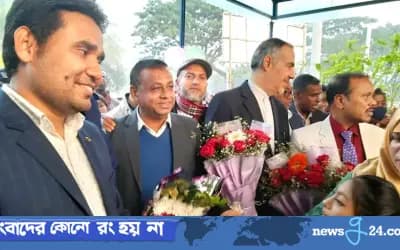 শাহজাদপুরে সিএসএফ গ্লোবালের সেন্টার পরিদর্শনে ইরানের রাষ্ট্রদূত