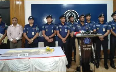 সিরাজগঞ্জে ৪ কোটি টাকার হেরোইন ও ইনজেকশন উদ্ধার, আটক ২