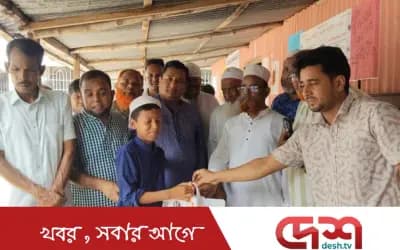 সিরাজগঞ্জে ৪১ এতিমখানায় মাংস বিতরণ