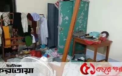 সিরাজগঞ্জের সলঙ্গায় মাদ্রাসা শিক্ষকের বাড়িতে চুরি