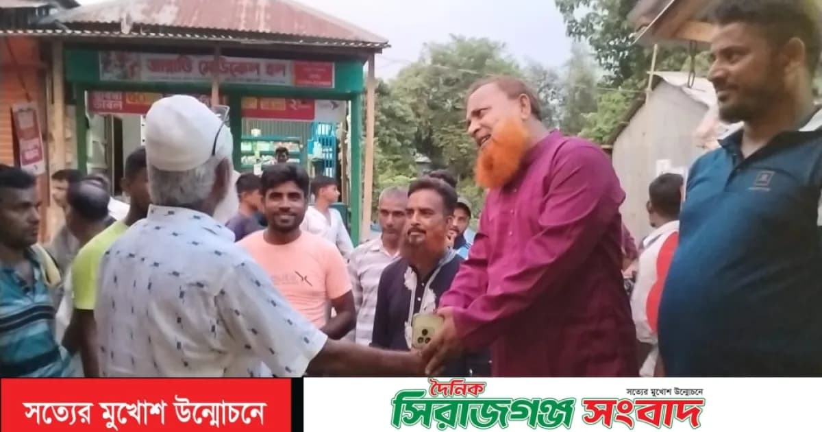 বেলকুচি সদরে মডেল ইউনিয়ন পরিষদ গড়তে বিএনপির মনোনয়ন প্রত্যাশী নজরুল ইসলাম