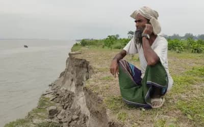 যমুনা নদীর ভয়াবহ রূপ, পলিথিনের ছাউনিতে মানবেতর জীবনযাপন