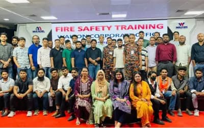 ওয়ালটন করপোরেটে বিশেষ অগ্নিনির্বাপণ প্রশিক্ষণ