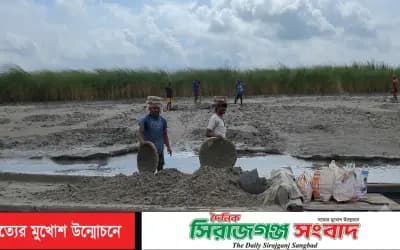 যমুনার চর কেটে মাটি বিক্রি, কাশু,মহুজ ও হাসানের নাম প্রকাশ্যে