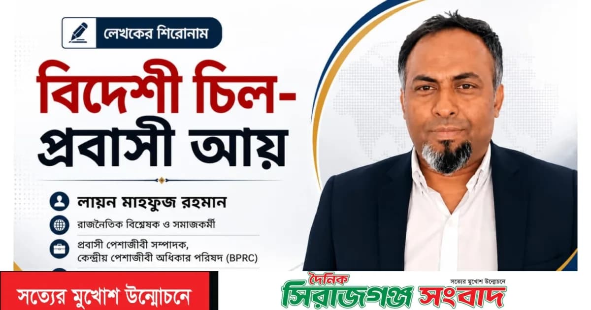 “বিদেশী চিল-প্রবাসী আয়”