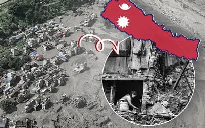 নেপালের ইতিহাসে ৮ বিধ্বংসী প্রাকৃতিক দুর্যোগ