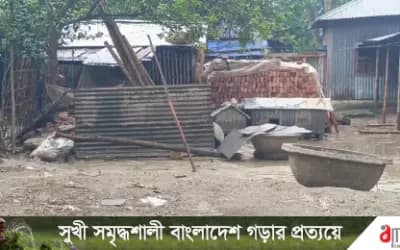 শাহজাদপুরে প্রবাসীর বাড়ি নির্মাণে বাধা, চাঁদা দাবির অভিযোগ