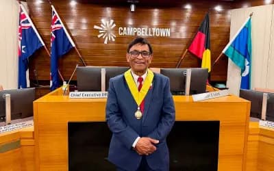 সিডনির ক্যাম্পবেলটাউন সিটির ডেপুটি মেয়র হলেন মাসুদ চৌধুরী