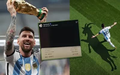মেসির ইনস্টাগ্রাম রসিদে ‘সর্বকালের সেরা বিতর্কের অবসান’