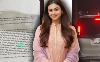 নায়িকাকে ধাক্কা দেওয়া চালক গাড়িসহ আটক, পুলিশের বিরুদ্ধে অসহযোগিতার অভিযোগ