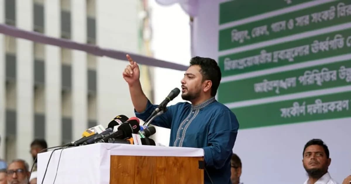 লংমার্চে বাধা দিলে ছয় দফা এক দফায় পরিণত হবে: নাহিদ