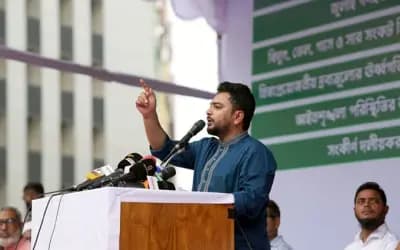 লংমার্চে বাধা দিলে ছয় দফা এক দফায় পরিণত হবে: নাহিদ