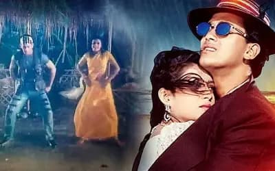 সালমান–শাবনূর অভিনীত, খালা–ভাগনের গাওয়া ‘বৃষ্টিরে বৃষ্টি’ গানের গল্প