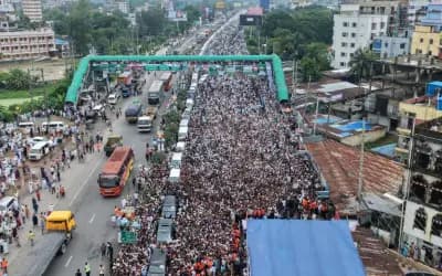 লংমার্চে বিরোধী দলের অর্জন কী