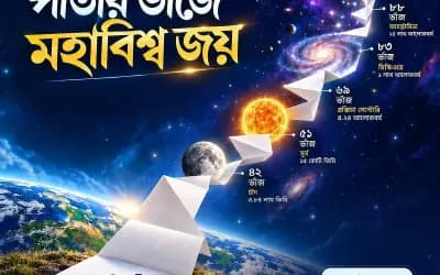 পাতার ভাঁজে মহাবিশ্ব জয়!